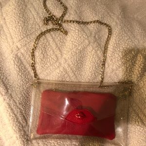 Clear small purse